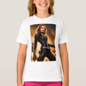 Wunderbares Black Widow Tribute T-Shirt (Vorderseite)