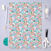 Wunderbares botanisches Blumendesign Seidenpapier (Handwerk)