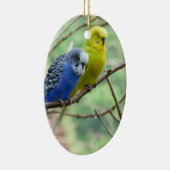 Wunderbares Budgie Keramikornament (Rechts)