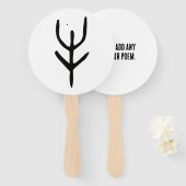 Wunderbares Chinesisch-Zodiac-Ox-#001- Fächer (Vorne und Hinten)