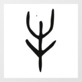 Wunderbares Chinesisch-Zodiac-Ox-#001- Fensteraufkleber (Blatt)