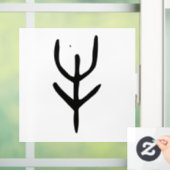 Wunderbares Chinesisch-Zodiac-Ox-#001- Fensteraufkleber (Zuhause)