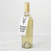 Wunderbares Chinesisch-Zodiac-Ox-#001- Flaschenanhänger (Angewinkelt)