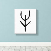 Wunderbares Chinesisch-Zodiac-Ox-#001- Leinwanddruck (Insitu (Holzboden))