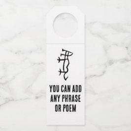 Wunderbares Chinesisch - Zodiac-Tiger-#001- Flaschenanhänger