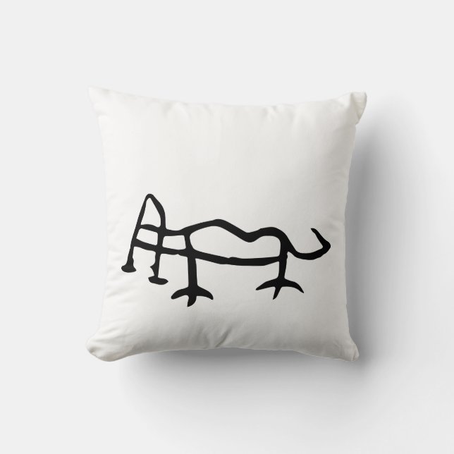 Wunderbares Chinesisch - Zodiac-Tiger-#001- Kissen (Vorderseite)