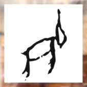 Wunderbares Chinesisches Kaninchen-#001- Fensteraufkleber (Blatt 2)