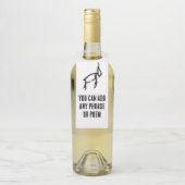 Wunderbares Chinesisches Kaninchen-#001- Flaschenanhänger (Auf Flasche)