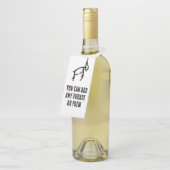 Wunderbares Chinesisches Kaninchen-#001- Flaschenanhänger (Angewinkelt)