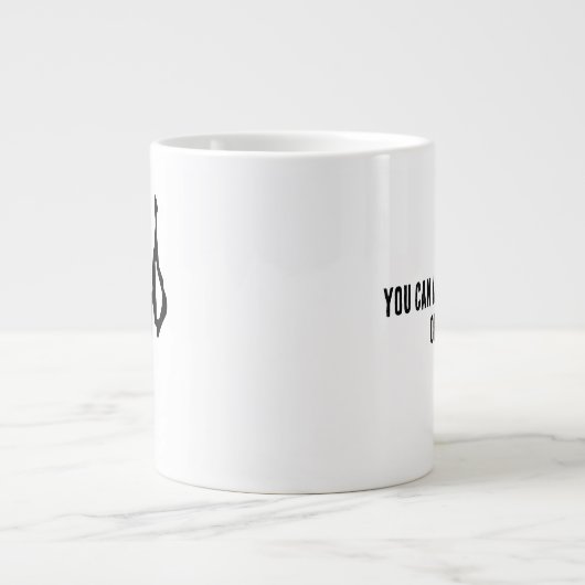 Wunderbares Chinesisches Kaninchen-#001- Jumbo-Tasse (Vorderseite)