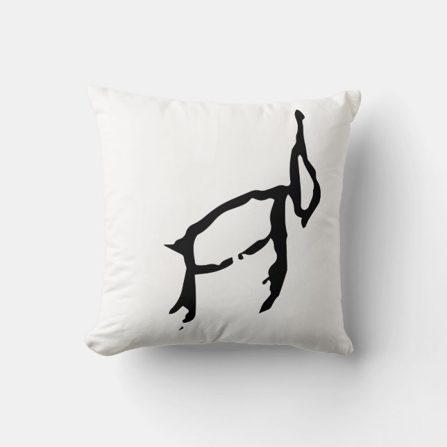 Wunderbares Chinesisches Kaninchen-#001- Kissen (Vorderseite)