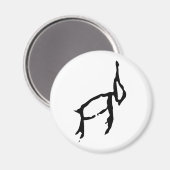 Wunderbares Chinesisches Kaninchen-#001- Magnet (Vorderseite/Rückseite)