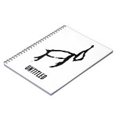 Wunderbares Chinesisches Kaninchen-#001- Notizblock (Linke Seite)