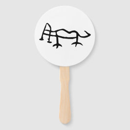 Wunderbares chinesisches Zodiac-Tiger- Fächer