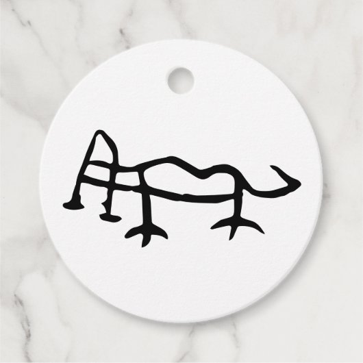 Wunderbares chinesisches Zodiac-Tiger- Geschenkanhänger (Vorderseite)