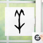 Wunderbares Chinesisches Zodiac-Ziegen-#001- Fensteraufkleber (Zuhause)