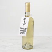 Wunderbares Chinesisches Zodiac-Ziegen-#001- Flaschenanhänger (Angewinkelt)