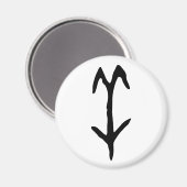 Wunderbares Chinesisches Zodiac-Ziegen-#001- Magnet (Vorderseite/Rückseite)