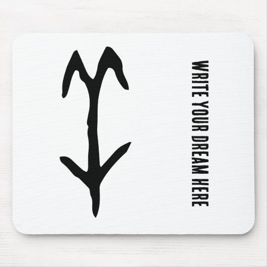 Wunderbares Chinesisches Zodiac-Ziegen-#001- Mousepad (Vorne)