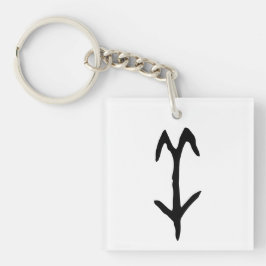 Wunderbares Chinesisches Zodiac-Ziegen-#001- Schlüsselanhänger