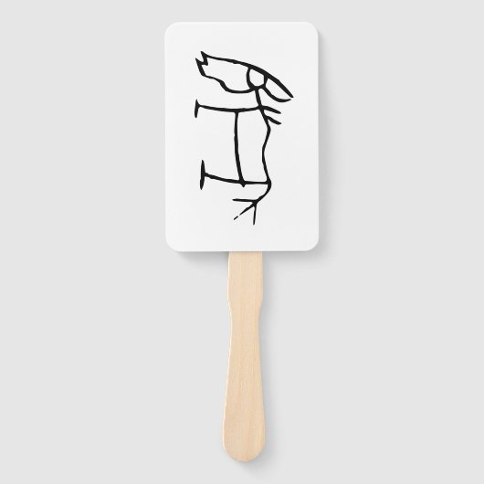 Wunderbares Chinesisches Zodiakorse-#001- Fächer (Vorderseite)