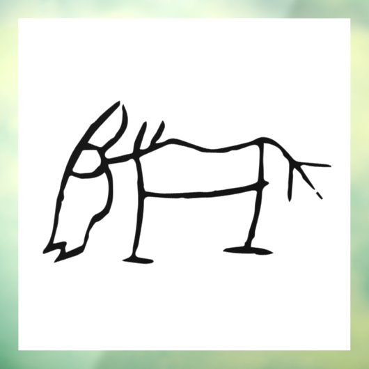 Wunderbares Chinesisches Zodiakorse-#001- Fensteraufkleber (Blatt 3)