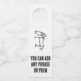 Wunderbares Chinesisches Zodiakorse-#001- Flaschenanhänger