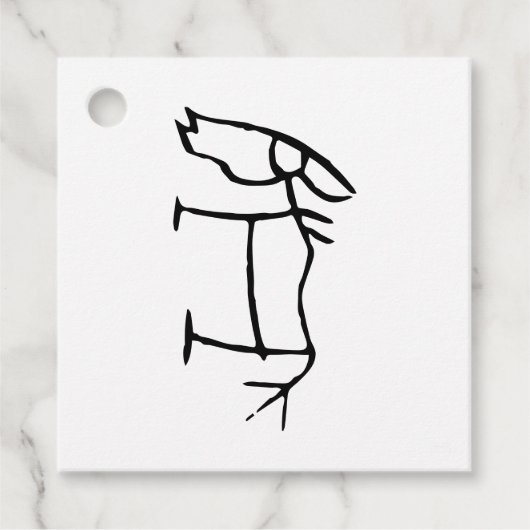 Wunderbares Chinesisches Zodiakorse-#001- Geschenkanhänger (Vorderseite)