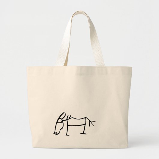 Wunderbares Chinesisches Zodiakorse-#001- Jumbo Stoffbeutel (Vorne)
