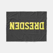 Wunderbares Design für alle Dresdner Fleecedecke (Vorderseite (Horizontal))