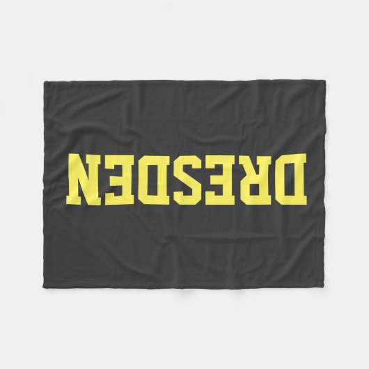 Wunderbares Design für alle Dresdner Fleecedecke (Vorderseite (Horizontal))