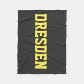 Wunderbares Design für alle Dresdner Fleecedecke (Vorderseite)