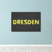 Wunderbares Design für alle Dresdner Leinwanddruck (Insitu (Holzboden))