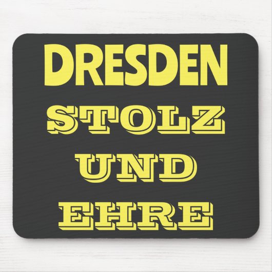 Wunderbares Design für alle Dresdner Mousepad (Vorne)