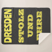 Wunderbares Design für alle Dresdner Sherpadecke (Vorderseite (Horizontal))