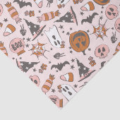 Wunderbares Design mit Pumpkins, Geistern und Fled Seidenpapier (Ausschnitt)