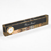 Wunderbares edles Steampunkdesign Namensplakette