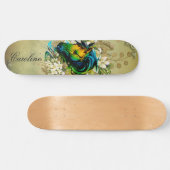 Wunderbares, farbiges Pferd Skateboard (Horizontal)
