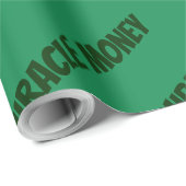 Wunderbares Geld ist in meinen Händen Geschenkpapier (Rolleneckpunkt)