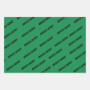 Wunderbares Geld liegt in meinen Händen Geschenkpapier Set