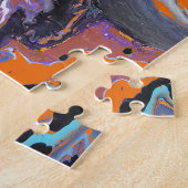 Wunderbares Halloween Design Traditionelle Farben Puzzle (Seite)