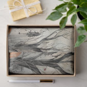 Wunderbares Halloween Landschaft 1 Dekoupage Papie Seidenpapier (Geschenk)