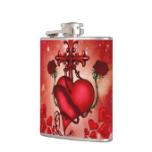 Wunderbares Herz Flachmann (Links)