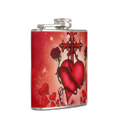 Wunderbares Herz Flachmann (Rechts)