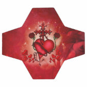 Wunderbares Herz Fußball (Flach)