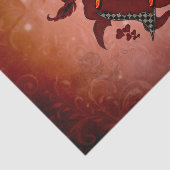 Wunderbares Herz Seidenpapier (Ausschnitt)