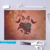 Wunderbares Herz Seidenpapier (Handwerk)