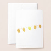 Wunderbares Holiday Chaos Folienkarte (Rückseite mit Umschlag)