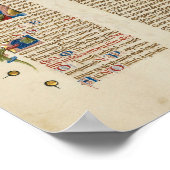 Wunderbares Illuminiertes Manuskript Poster (Ecke)