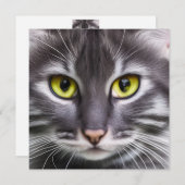 Wunderbares Katzenportrait (Vorne/Hinten)